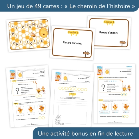 Le Renard et l’Abeille – Lecture suivie CE1 + Dossier pédagogique