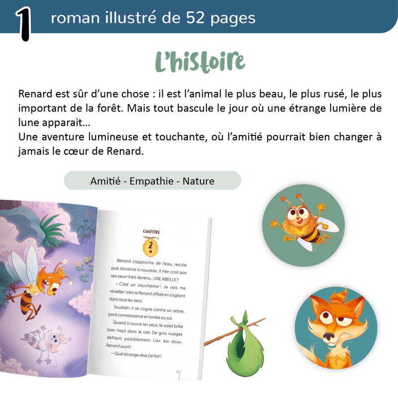 Le Renard et l’Abeille – Roman jeunesse CE1 – Mon petit Jocalire – JOCATOP Le Renard et l’Abeille – Roman jeunesse CE1 – Mon petit Jocalire – JOCATOP