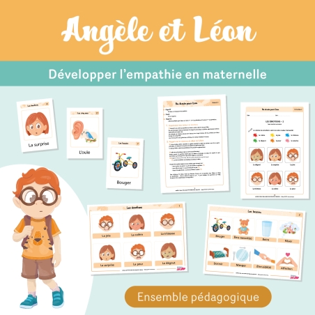 Angèle et Léon, 5 albums pour développer l’empathie – Maternelle – Mon petit Jocalire – JOCATOP