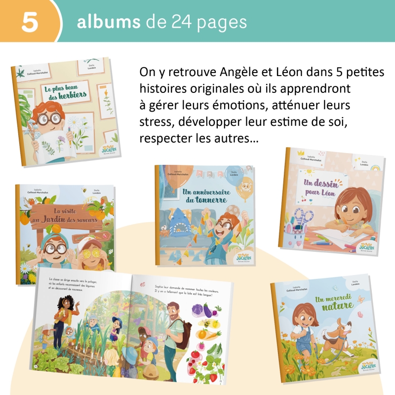 Angèle et Léon, 5 albums pour développer l’empathie