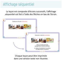 Logiciel pédagogique numérique - Enseignement moral et civique – CE1