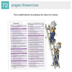 Cahier de calculs CM1 – Mathématiques – Nombres et calculs avec Bout de Gomme