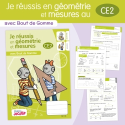 Exercices de Géométrie et Mesures CE2 avec Bout de Gomme