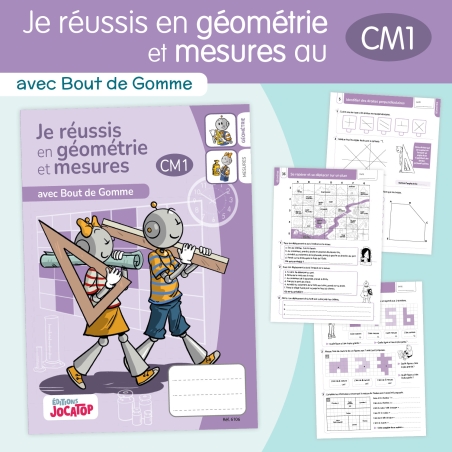 Maîtriser la géométrie et les mesures au CM1 avec Bout de Gomme