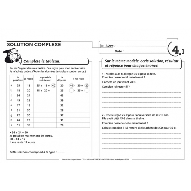 Guide Résolution De Problèmes Cycle 2 Résolution de problèmes CE2