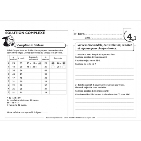 Exemple de fiche