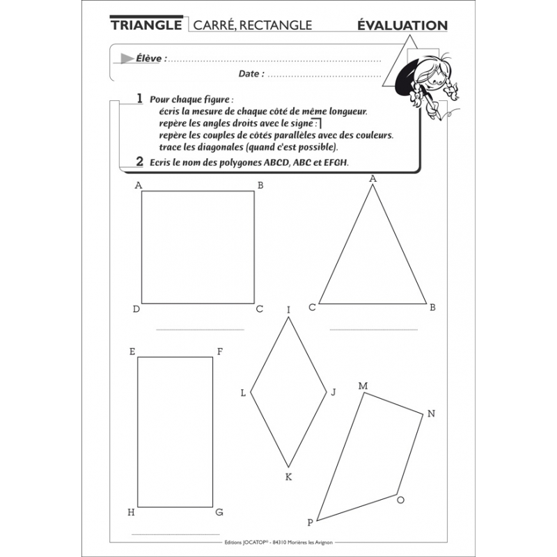 Les Polygones Ce2 Exercices Pdf Tracés, polygones, solides • CE2