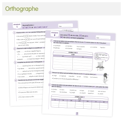 Orthographe et vocabulaire CM2 – Cahier d'exercices – JOCATOP