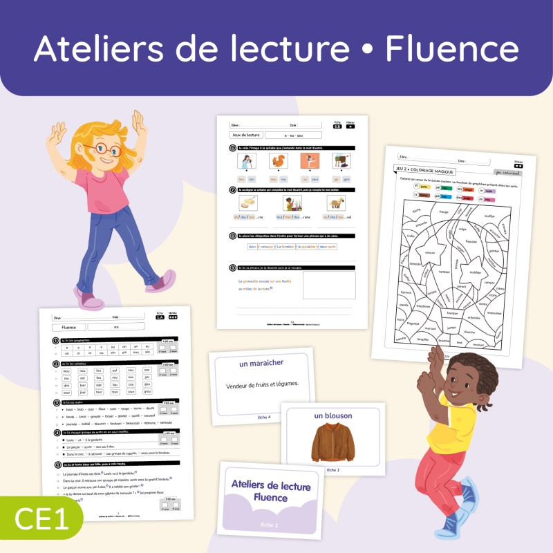 Travailler la fluence en CE1 : décodage et différenciation