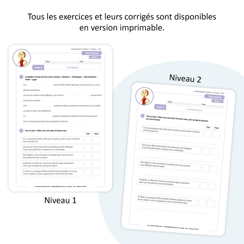 EMC - CM1 : République, civisme et citoyenneté numérique