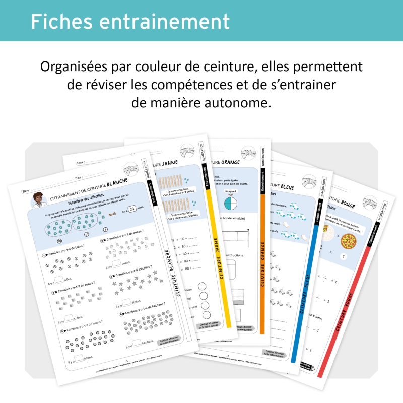 Numération et Calcul Mental CE1 par Ceintures de Compétences