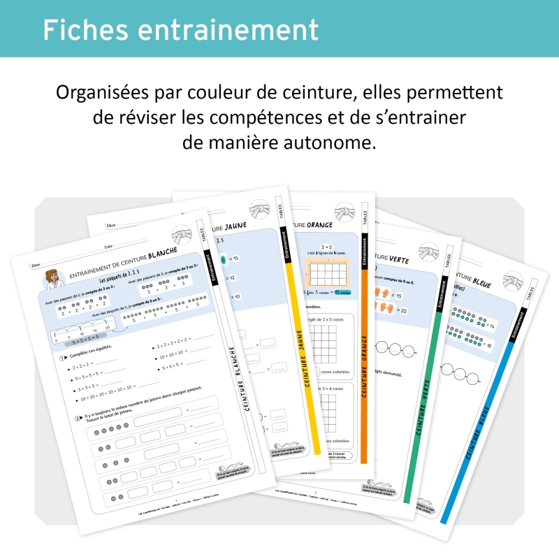 Calcul & Tables de Multiplication pour la classe de CE1