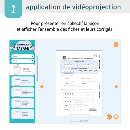 Calcul & Tables de Multiplication pour la classe de CE1