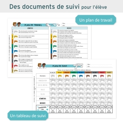 Classeur géométrie & mesures pour la classe de CE1