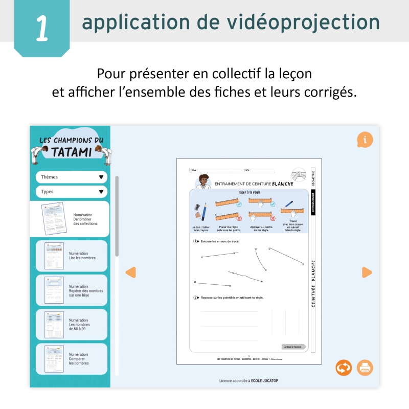 Classeur géométrie & mesures pour la classe de CE1