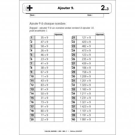 Calcul rapide