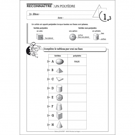 Exemple de fiche Exemple de fiche